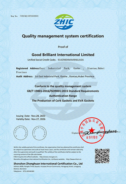 Certificates